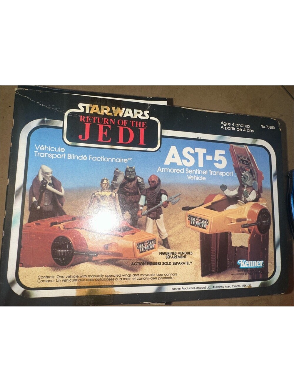 Star Wars Vintage Canadian AST-5 Armoured Sentinel Transport Vehicle Kenner
